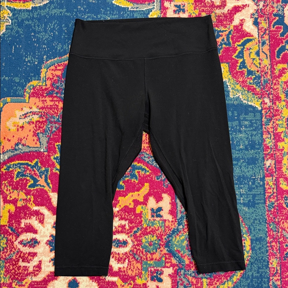 Lululemon leggings size 14 crop 23” inseam black